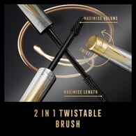 Max Factor Masterpiece 2 In 1 Lash Wow Mascara, Black