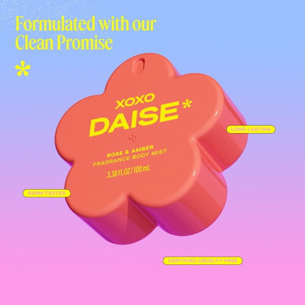 Daise Fragrance Body Mist Rose & Amber 100 Ml