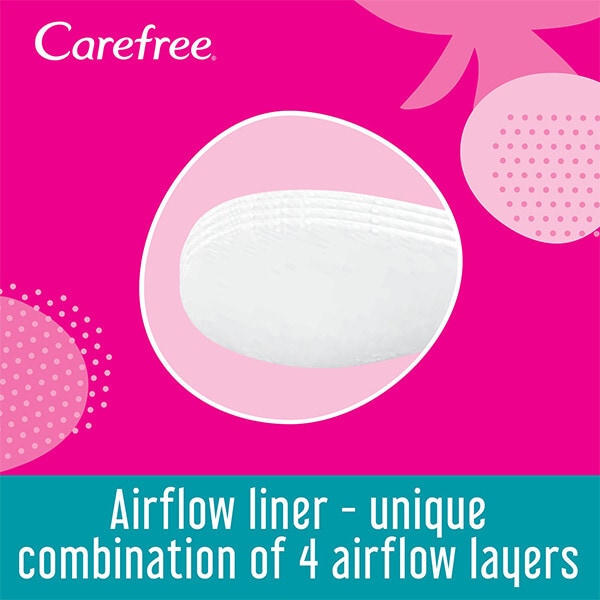 Carefree Fresh Breathable Pantyliners 20 Pack