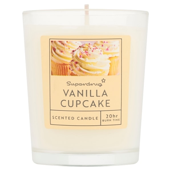 Superdrug Home Vanilla Votive Candle 75g