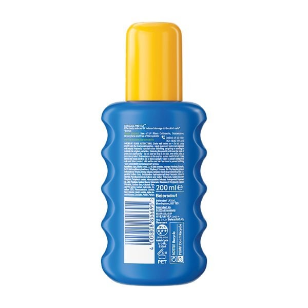 NIVEA SUN Suncream Spray Protect & Moisture SPF50+ 200ml