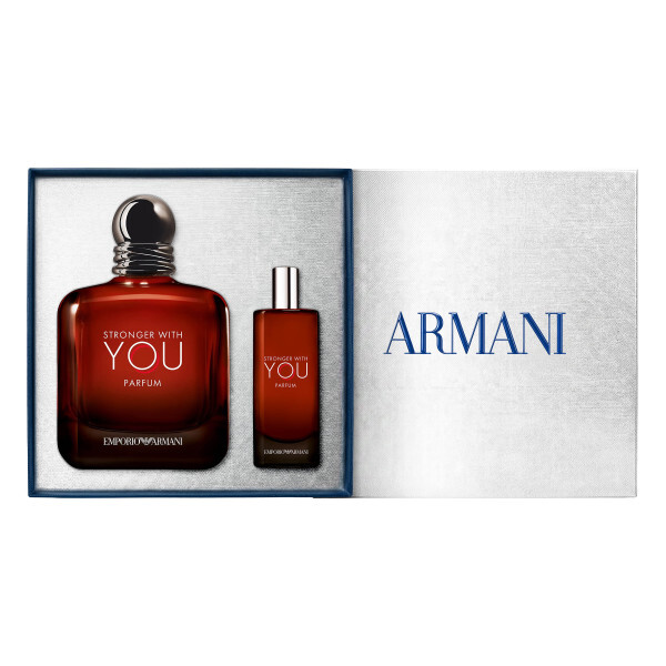 Giorgio Armani Stronger With You Parfum 100ml & 15ml Gift Set