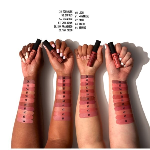 NYX Professional Makeup Soft Matte Lip Cream Shanghai