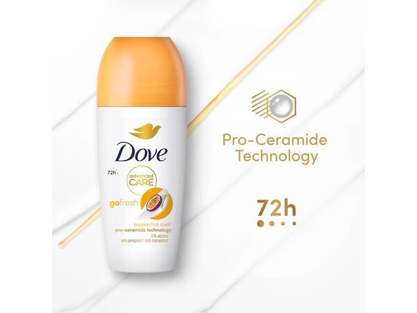 Dove Advanced Care Passion Fruit Anti-Perspirant Roll On 50ml