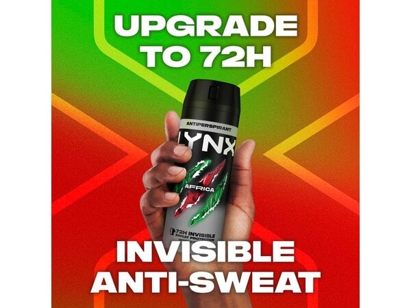 Lynx Africa Anti-Perspirant Deodorant Aerosol 150 ml