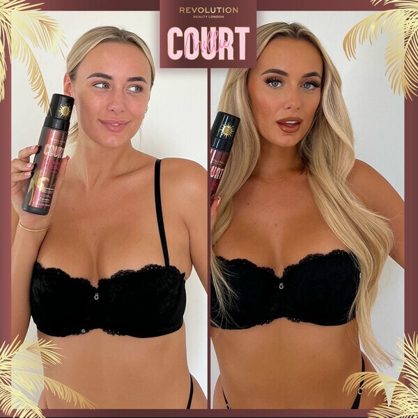 Revolution Beauty X Millie Court Body Tanning Mousse