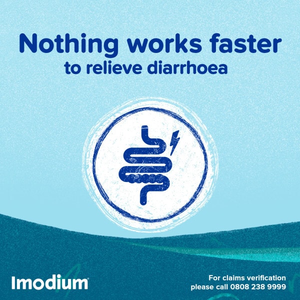 Imodium Original 2mg Diarrhoea 12 Tablets