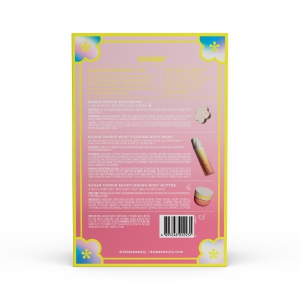 Daise Sugar Cookie Body Care Trio Christmas Gift Set