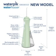 Waterpik Cordles-Wp-498Uk Mint Green