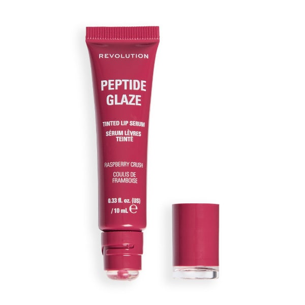 Revolution Peptide Glaze Tinted Lip Serum Raspberry Crush