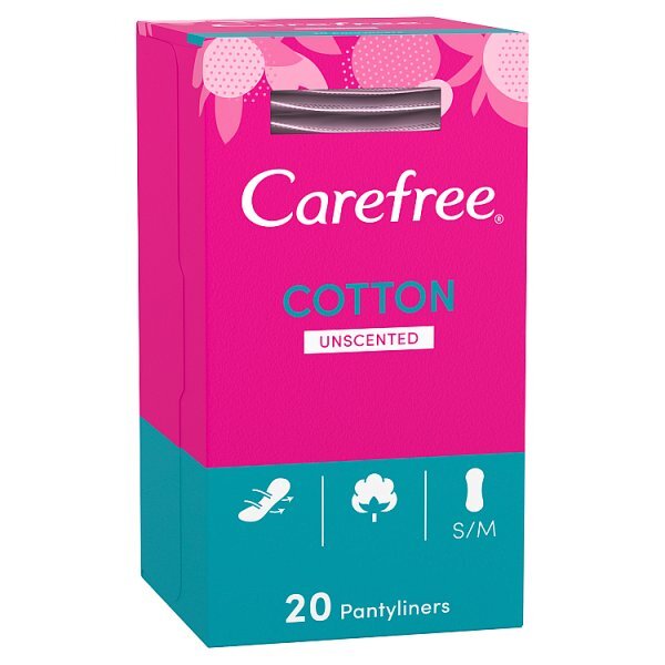 Carefree Breathable Pantyliners 20 Pack