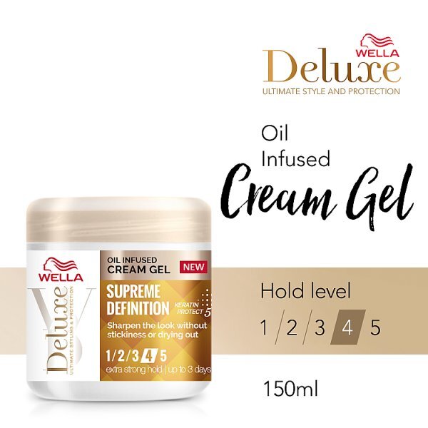 Wella deluxe Supreme Definiton Oil Infused Cream Gel 150ml
