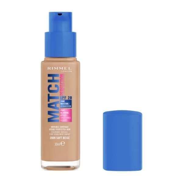 Rimmel Match Perfection Foundation 200N Soft Beige SPF20