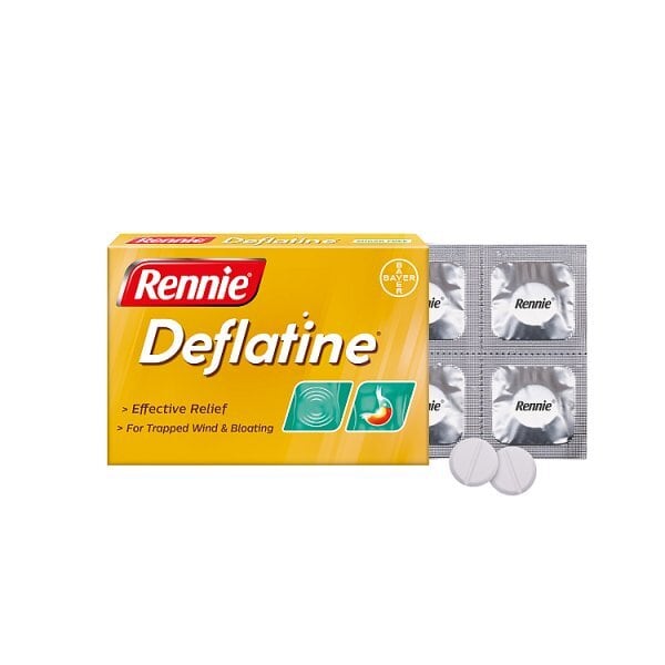 Rennie Deflatine 18 Chewable Tablets