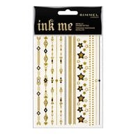 Rimmel Ink Me Up Tattoos Gold & Black