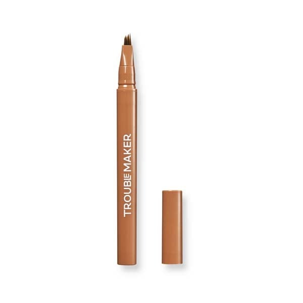 Trouble Maker Fluffer Brow Brush Brow Pen Light Brown