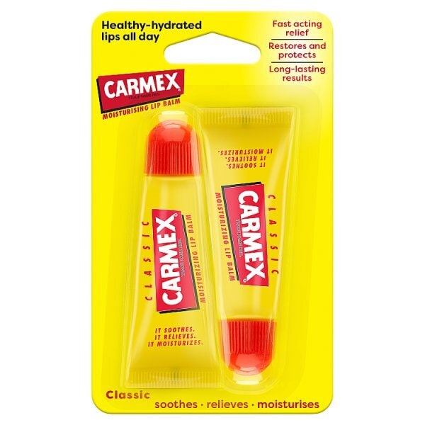 Carmex Classic Flavour Lip Balm 2PK