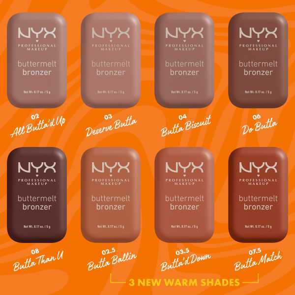 Nyx Professional Makeup Buttermelt Bronzer Butta Match