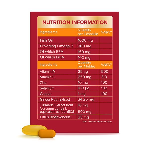 DNR Seven Seas Omega3 & Immunity & Vitamin D Duo Pack