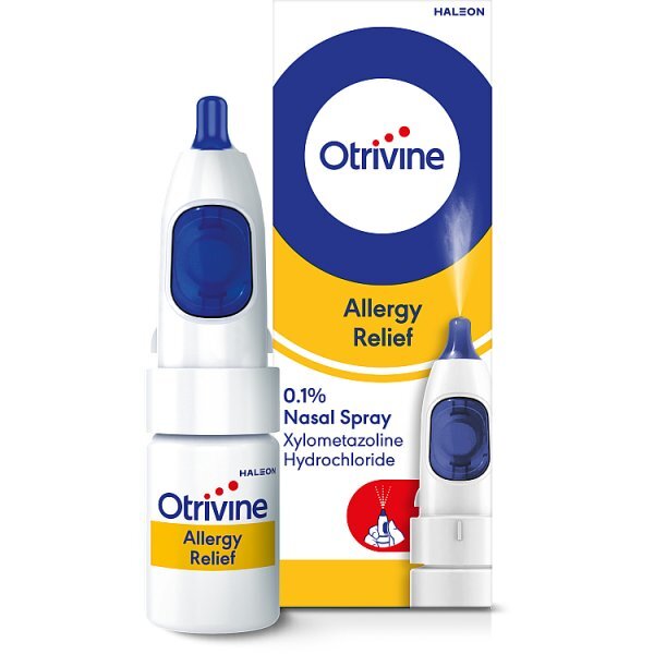 OTRIVINE ALLERGY RELIEF 01 NASALSPRAY