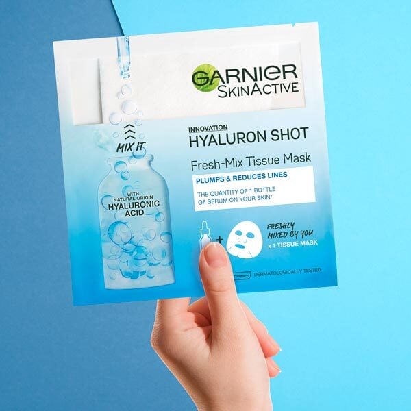 DNRAD Garnier Face Sheet Shot Mask with Hyaluronic Acid