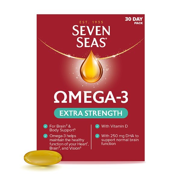Seven Seas Omega-3 Extra Strength with Vitamin D