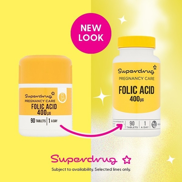 Superdrug Folic Acid 90s