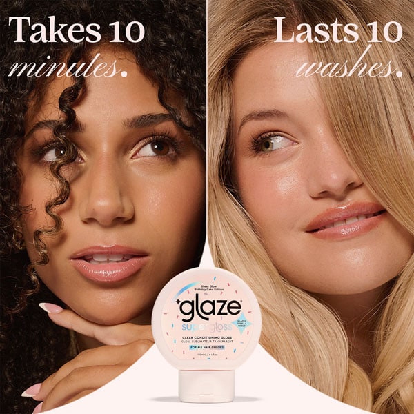 Glaze Super Gloss Shimmer Sheer Glow Birthday Cake 190ml