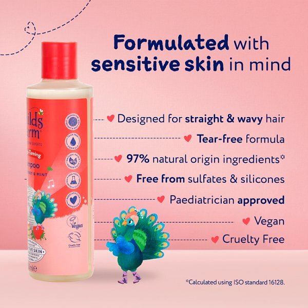 Childs Farm Tangle Taming Shampoo Strawberry & Mint 250Ml