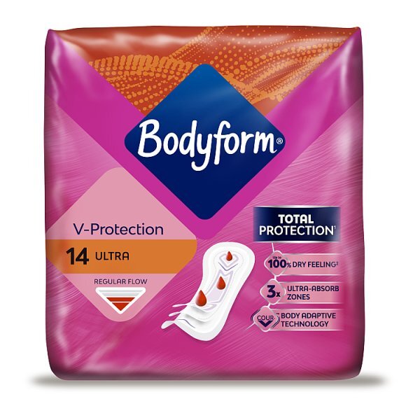 Bodyform Ultra Normal Sanitary Towels 14 pack