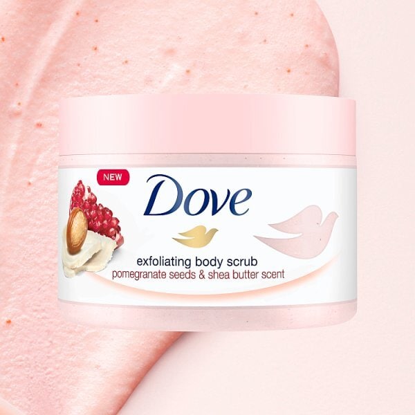 Dove Body Scrub Pomegranate Seeds & Shea Butter 225ml