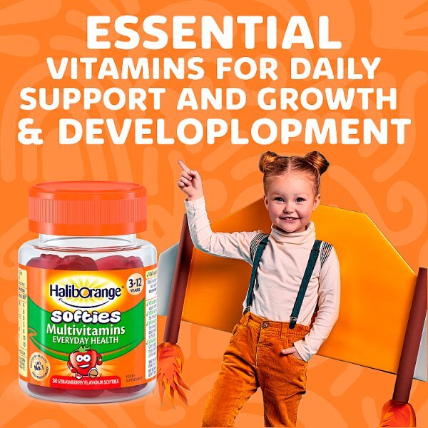 Haliborange Multivitamins Strawberry Flavoured - 30 Softies