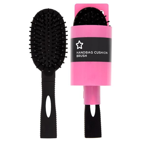 Superdrug Handbag Cushion Hair Brush