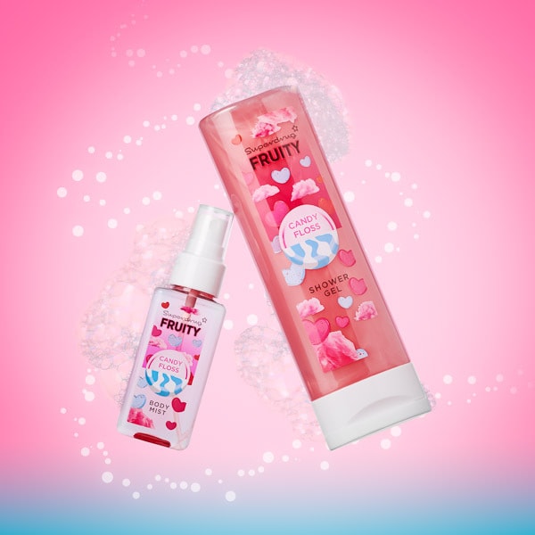 Fruity Candyfloss Shower Gel & Body Mist Gift Set