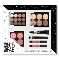 NIP+FAB Exclusive Black Friday Triple Impact Makeup Kit