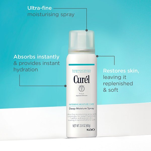 Curél Deep Moisture Spray Mini 60Ml