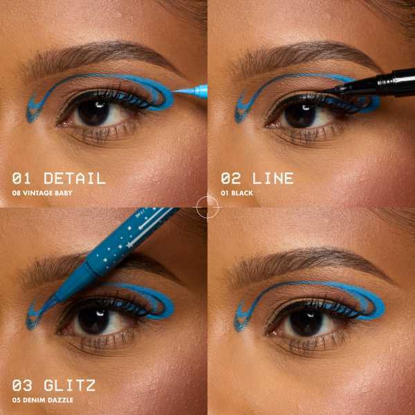NYX Professional Makeup Epic Ink Glitz Liner Denim Dazzle