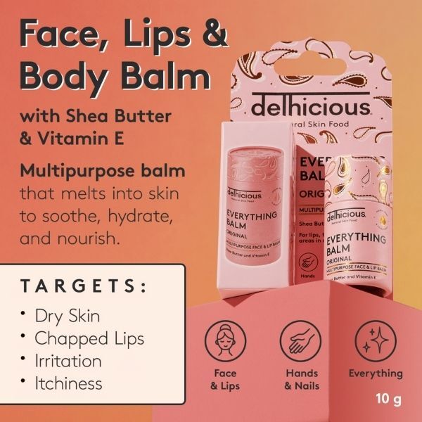 Delhicious Everything Balm Multipurpose Face & Lip Balm 10g