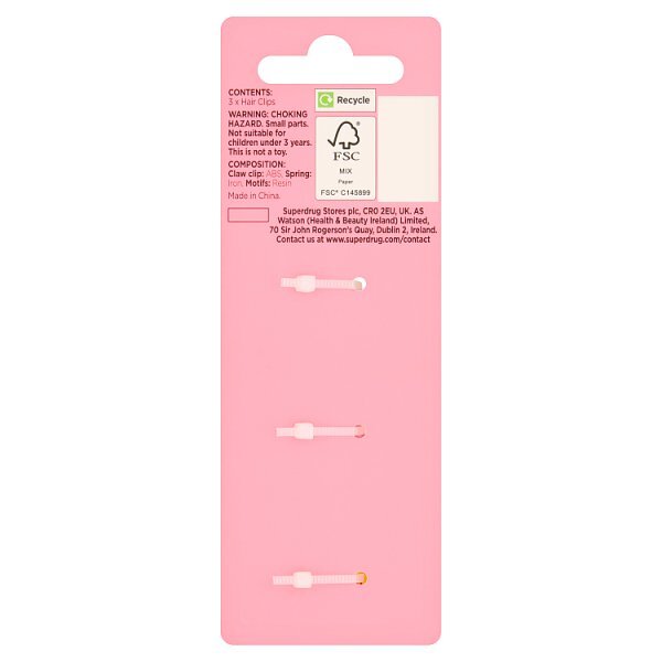 Superdrug Fantasy Claw Hair Clips