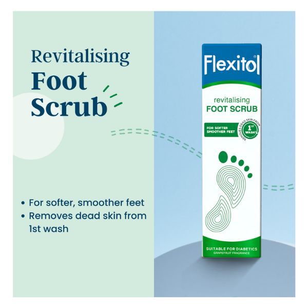 Flexitol Revitalising Foot Scrub 75G