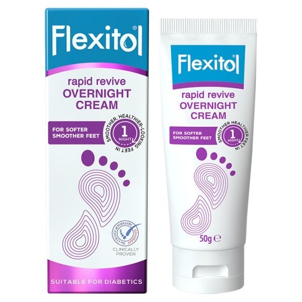 Flexitol Rapid Revive Overnight Cream 50g
