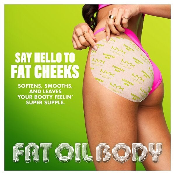 NYX Professional Makeup Fat Cheeks Butt Mask, Coconut Cutie