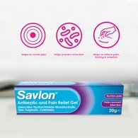 Savlon Antiseptic & Pain Relief Gel 20G