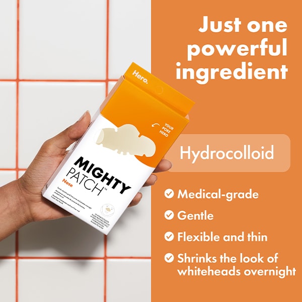 Hero Mighty Patch Nose Hydrocolloid Pimple Patches 10Ct