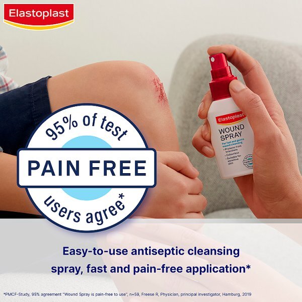 Elastoplast Antiseptic Pain-Free Wound Spray 100ml