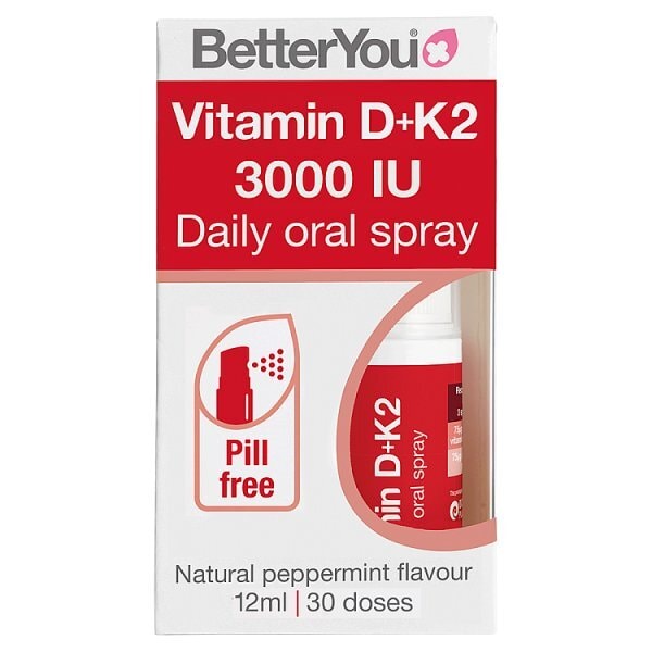 Betteryou D+K2 Vitamin Oral Spray 12ml