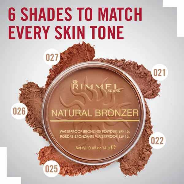 Rimmel Natural Bronzer Powder Sun Bronze 22