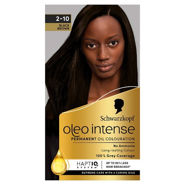 Schwarzkopf Oleo Intense Black Brown Permanent Hair Dye