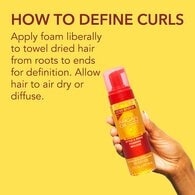 Creme of NatureÿArgan Oil Style & Shine Foaming Mousse 207ml