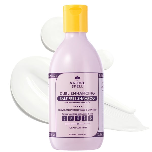 Nature Spell Curl Enhancing Salt Free Shampoo
